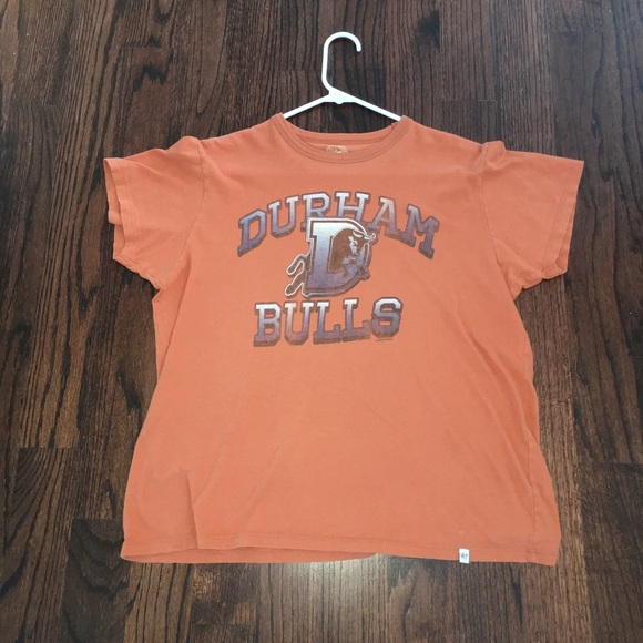 Small Orange Durham Bulls ‘47 T-shirt - Picture 2 of 4